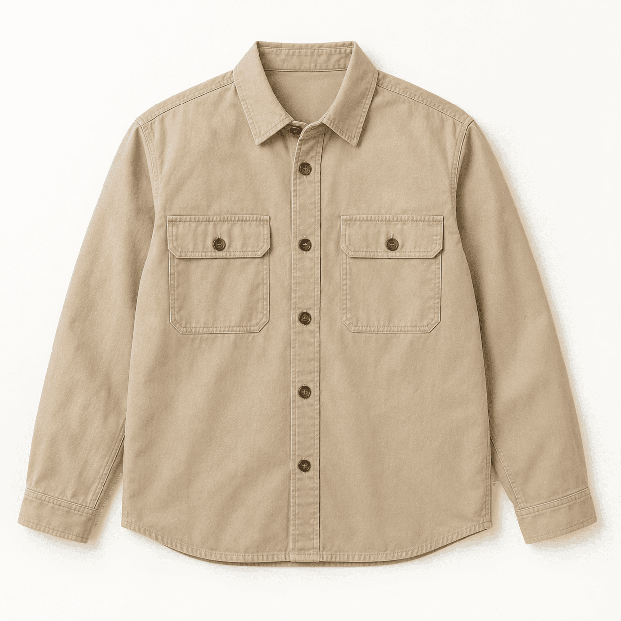 Surchemise classique en coton — 1
