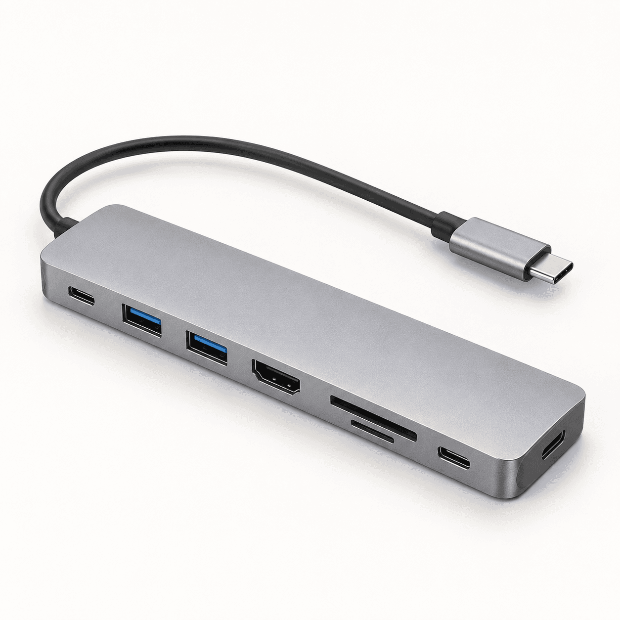 Hub USB-C à sept ports — 1